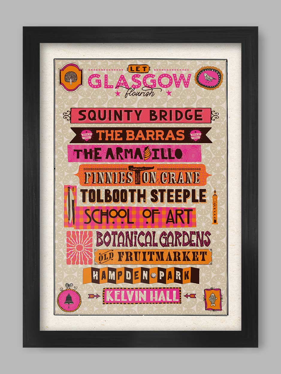Let Glasgow Flourish - Poster Print