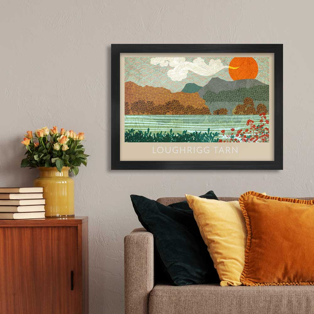 Loughrigg Tarn - Lake District Poster Print