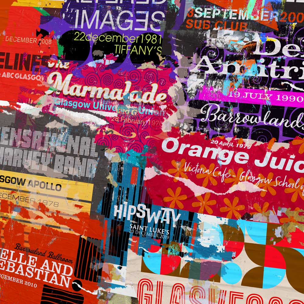 Made in Glasgow - Poster Print