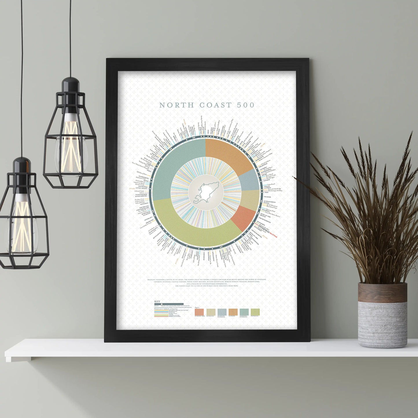 The North Coast 500 - Poster Print