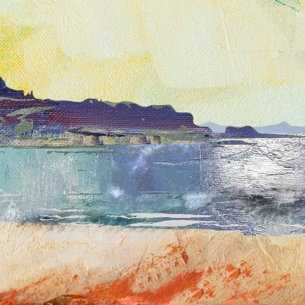 Seacliff Bay - Scottish Coastal Poster Print