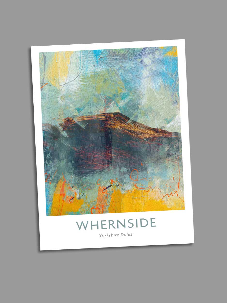 Whernside Yorkshire 3 Peaks Greeting Card