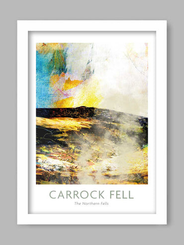 Carrock Fell - Abstract Poster Print