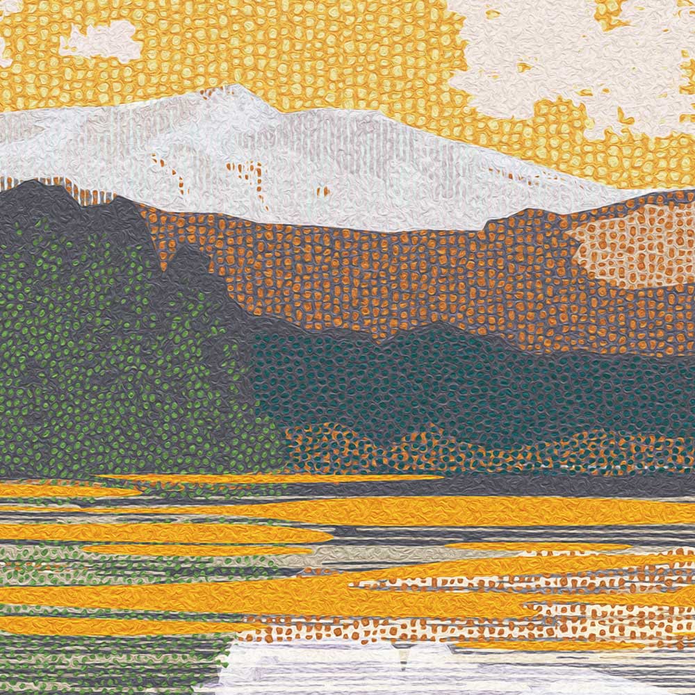 Carron Valley Reservoir - Scottish Poster Print