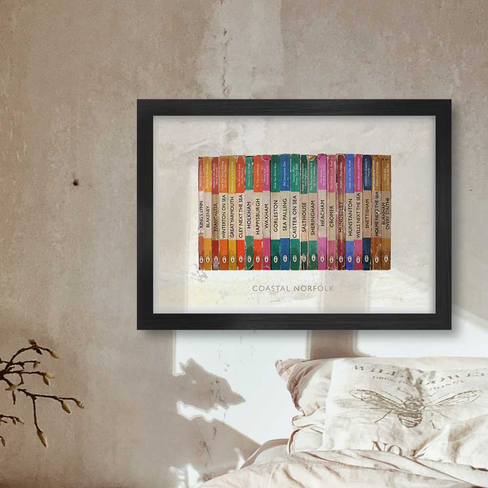Coastal Norfolk Poster Print