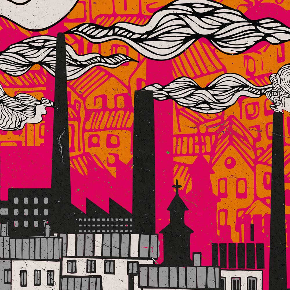 Cottonopolis - Manchester Poster Print