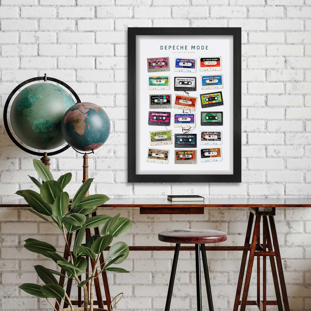Depeche Mode - Cassette Music Poster Print
