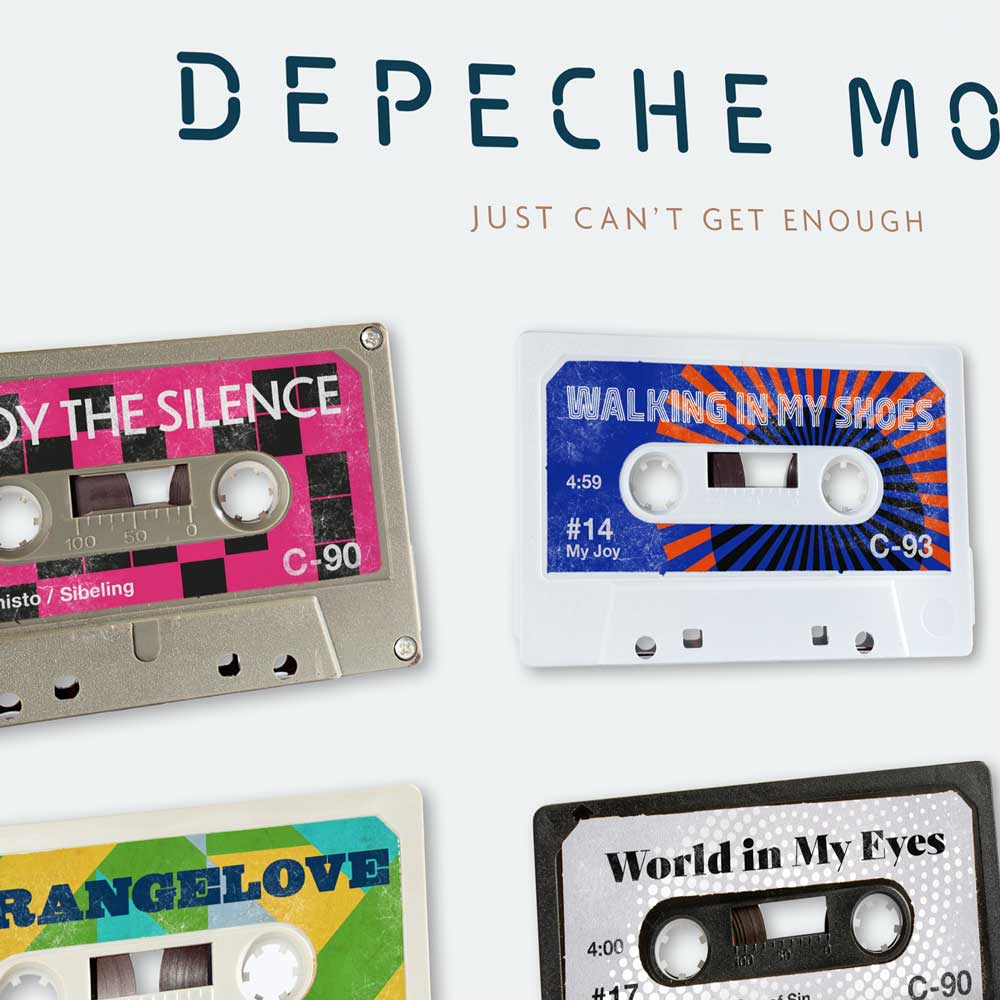 Depeche Mode - Cassette Music Poster Print