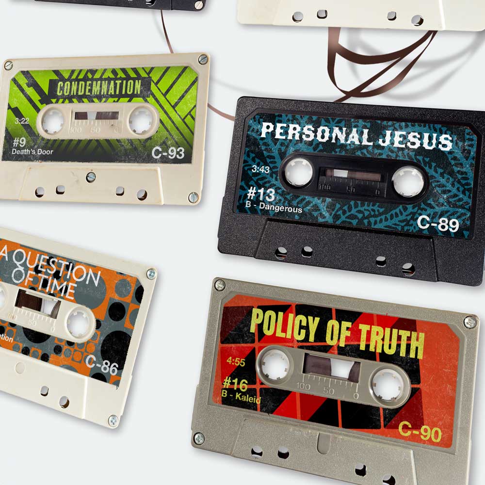 Depeche Mode - Cassette Music Poster Print