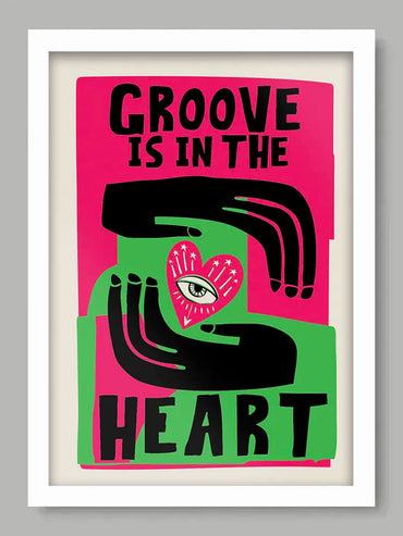 Groove Is In The Heart - Music Poster Print