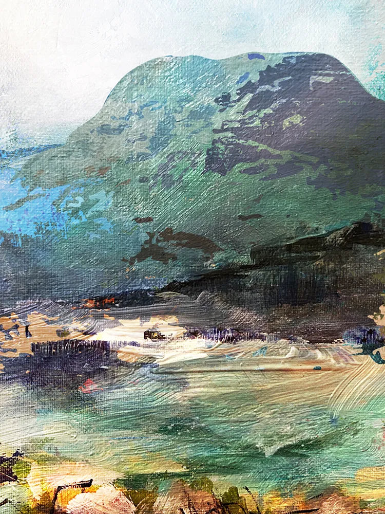 Harrison Stickle and Stickle Tarn - Lake District Poster Print