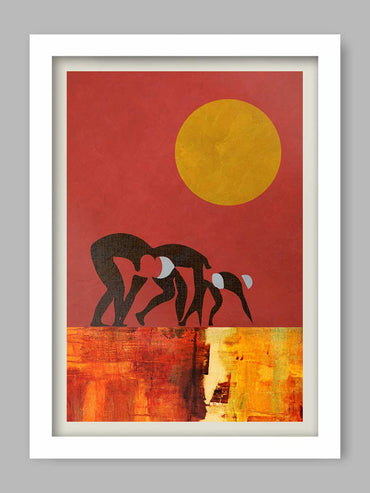 In the Swim - Poster Print