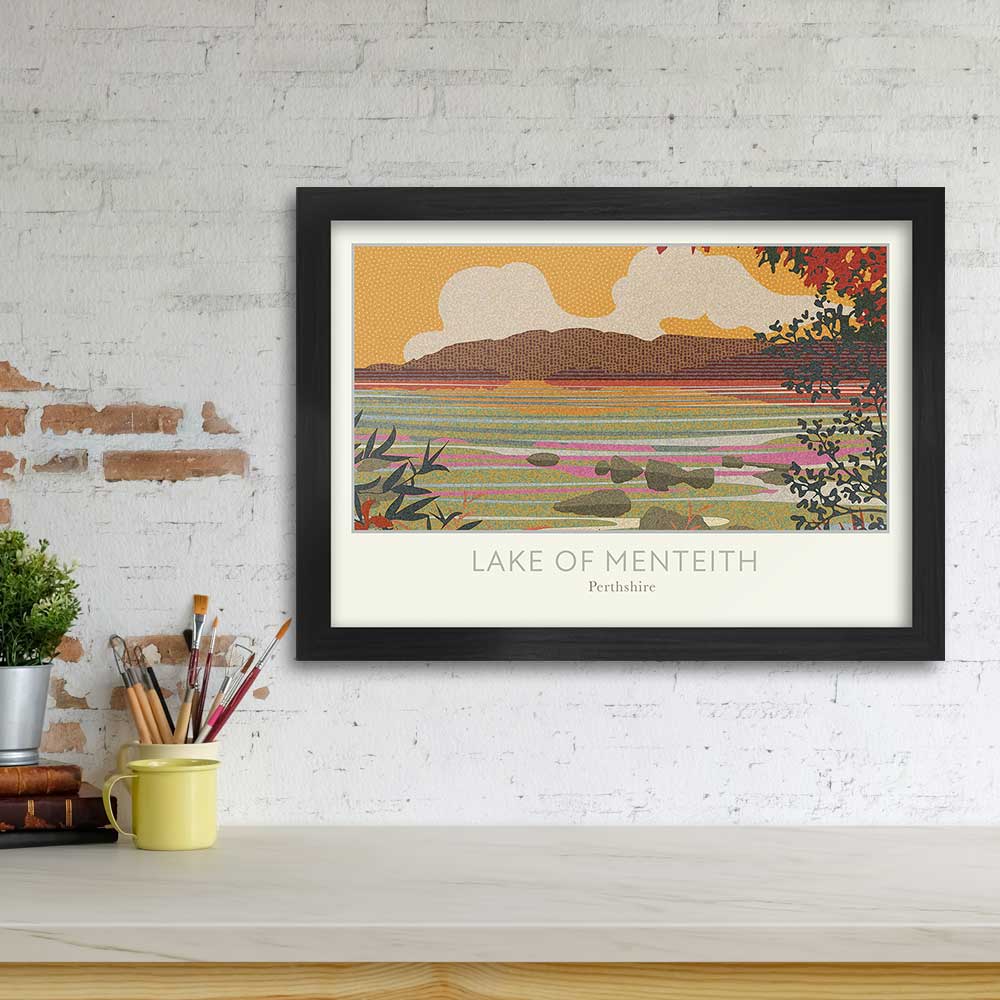 Lake of Menteith - Scottish Poster Print
