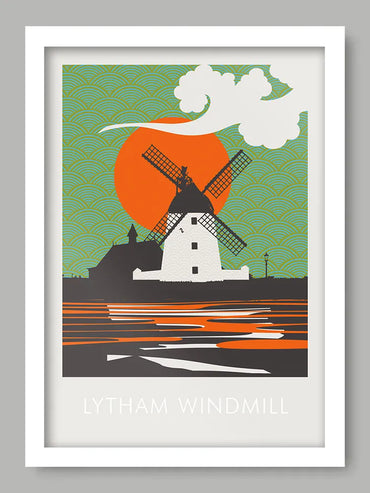 Lytham Windmill - Poster print