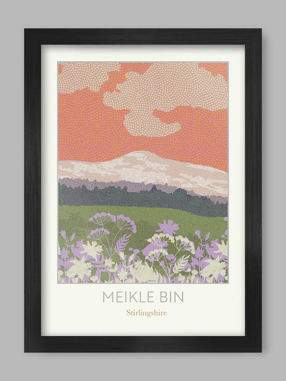 Meikle Bin - Scottish Poster Print