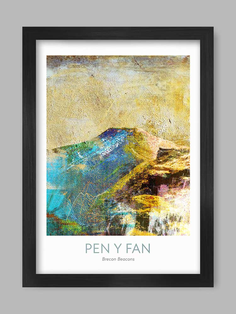 Pen Y Fan - Welsh 3 Peaks Poster Print