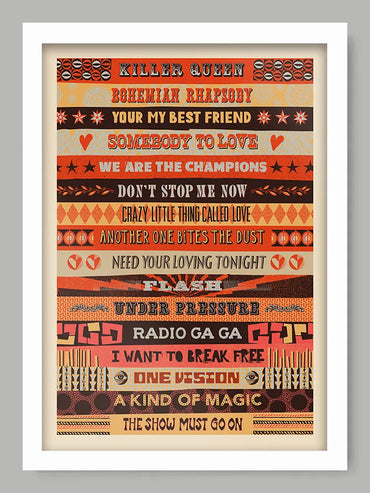 A Kind of Magic - Queen Music Poster Print