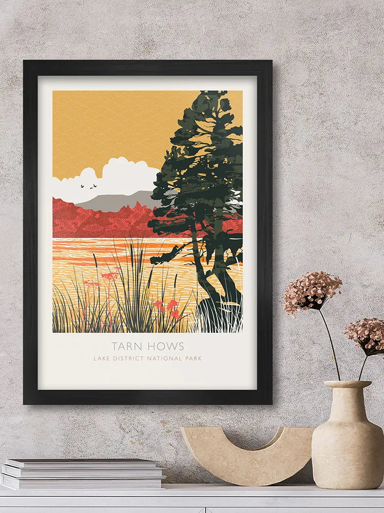Tarn Hows Reflections - Lake District Poster Print
