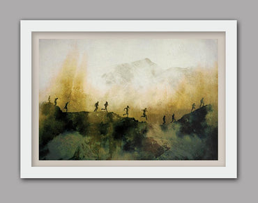 The Fell Runners Print