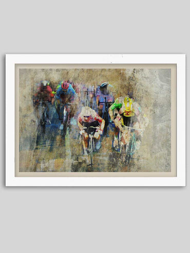 Tour de France - The Sprint cycling poster