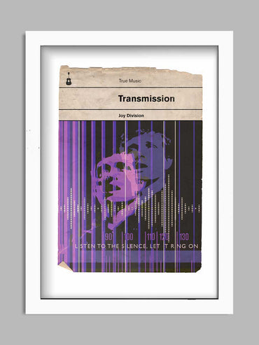 Transmission - Joy Division Book Jacket Print