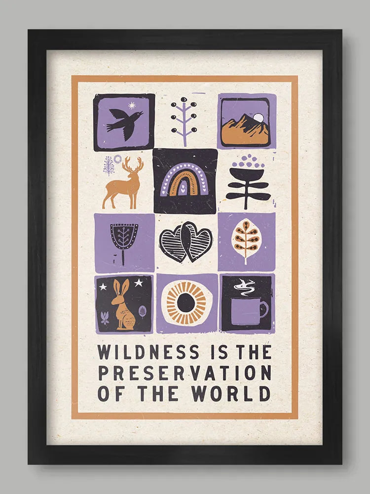 Wildness - Nature Poster Print