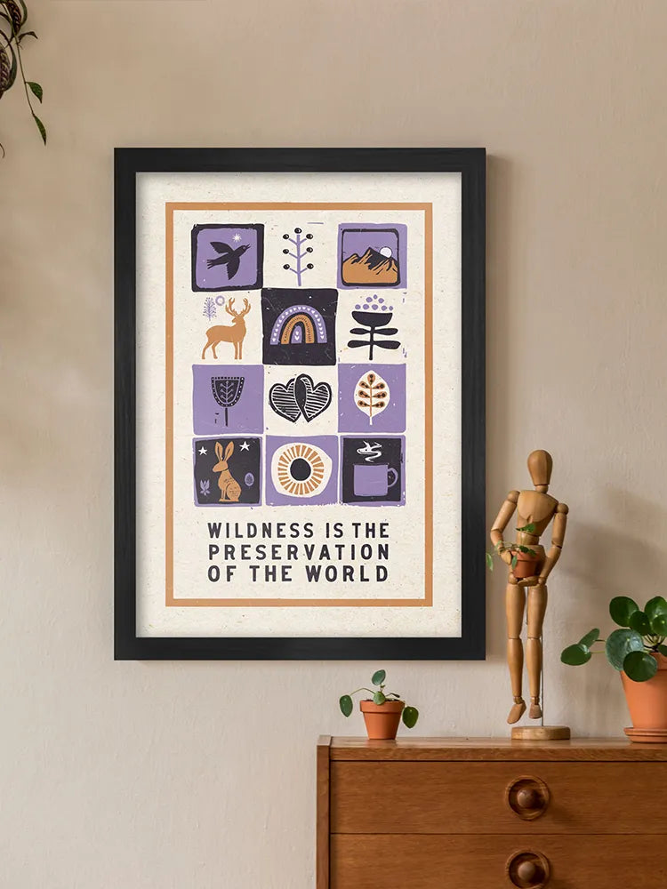 Wildness - Nature Poster Print