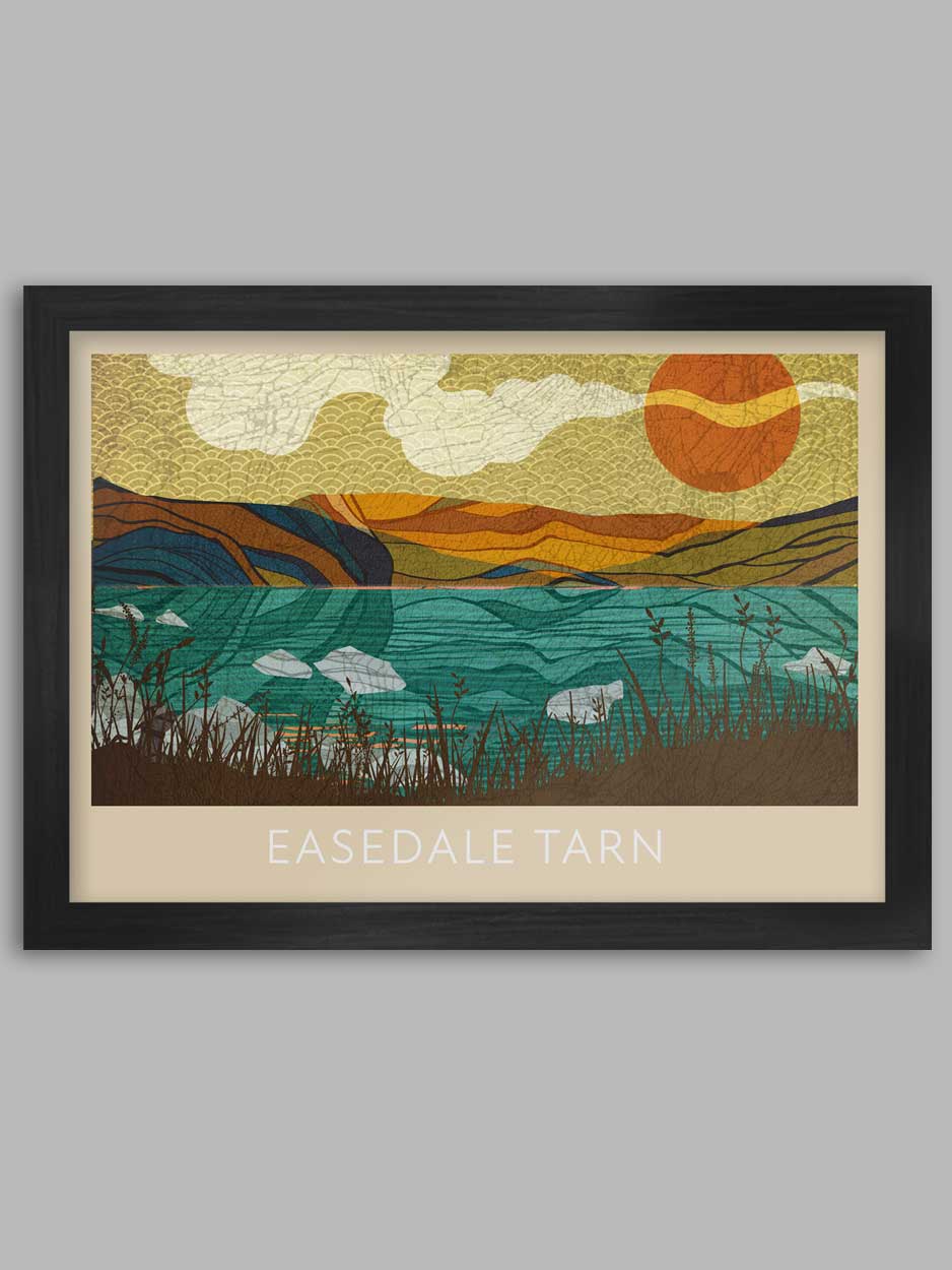 Easedale Tarn - Lake District Poster Print