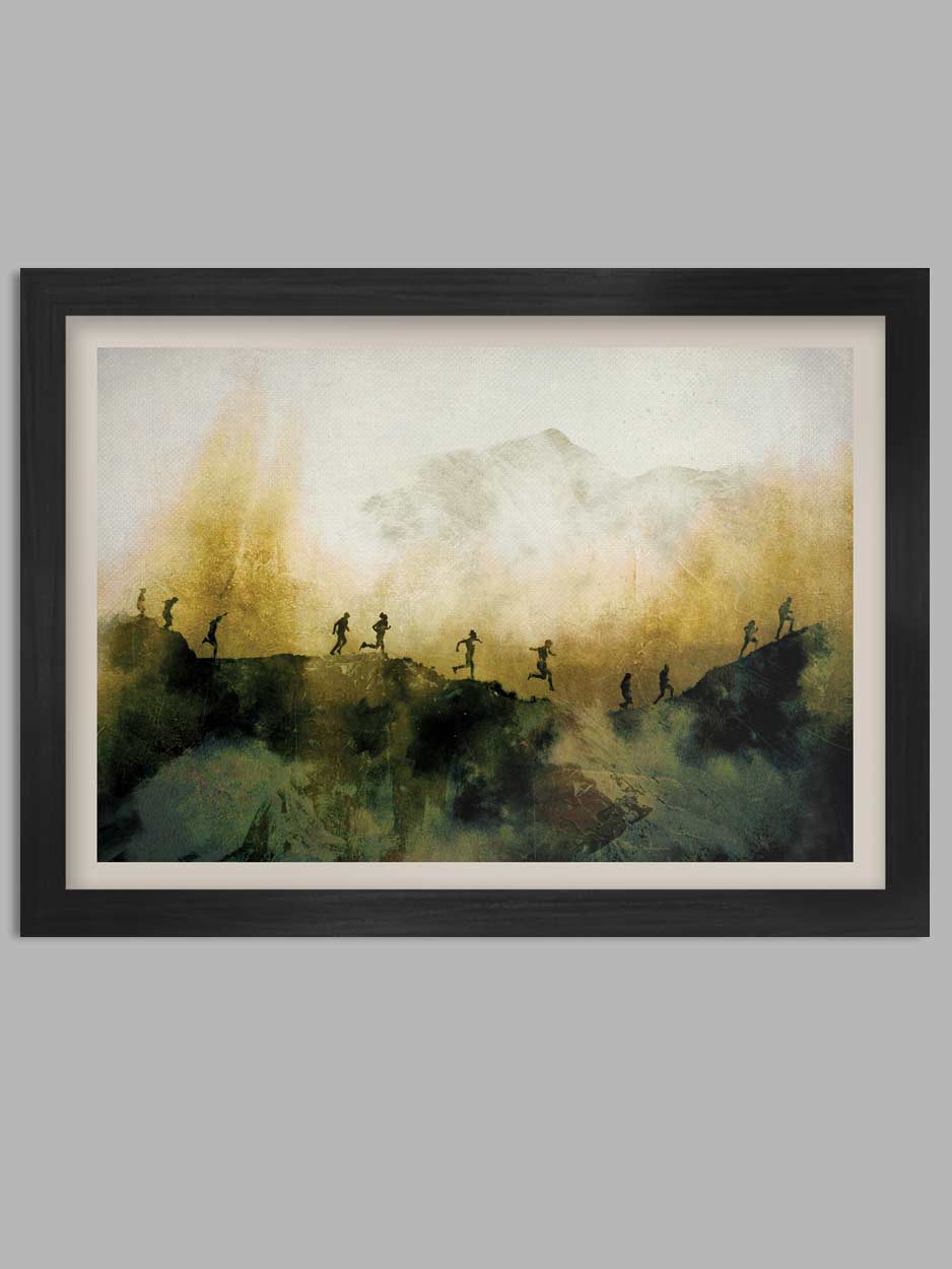 The Fell Runners Print