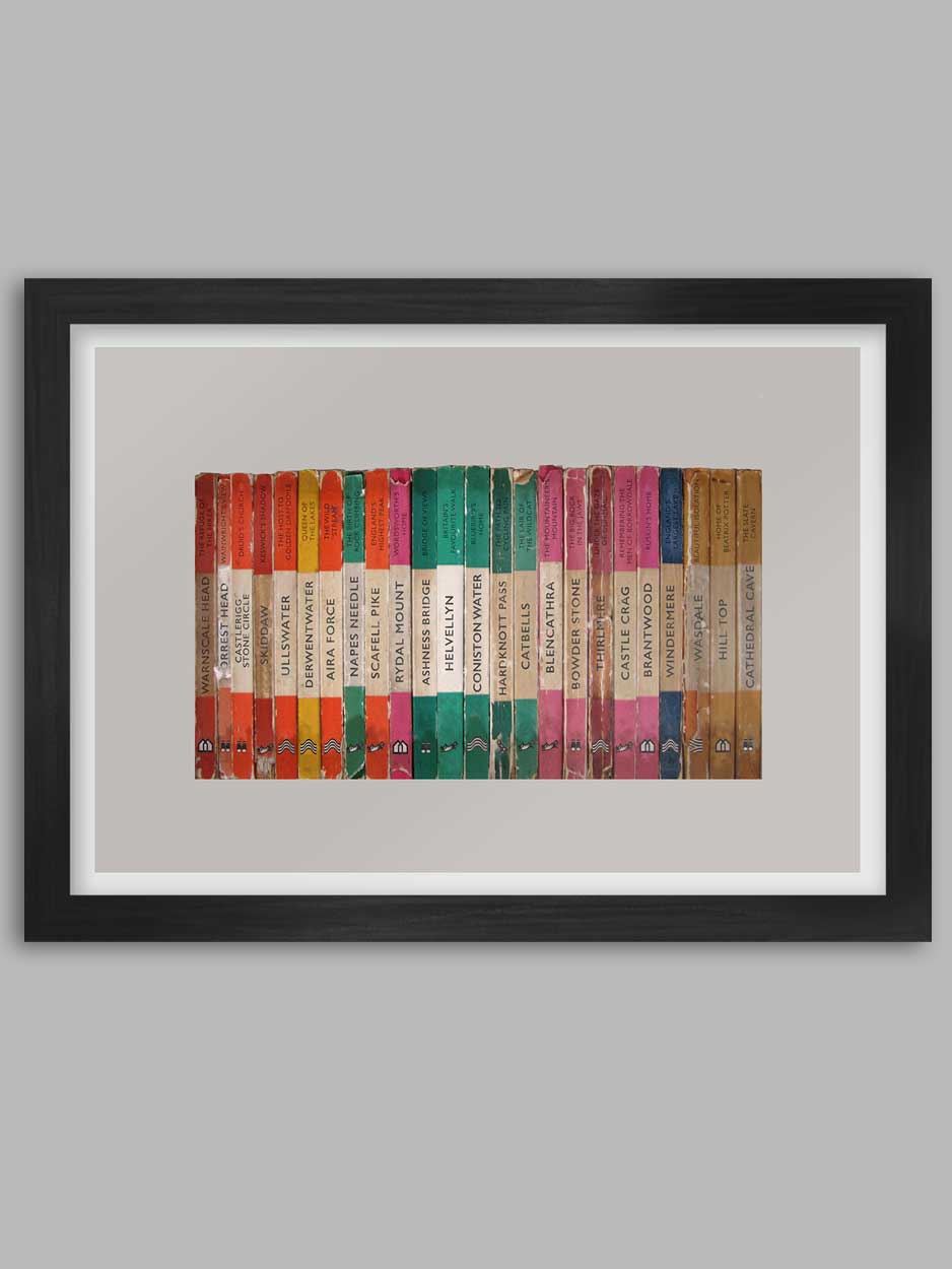 Lake District Classics poster print