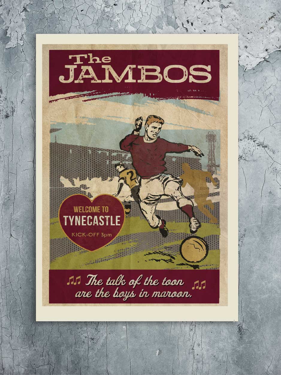 The Jambos - Blank Greeting Card (PK6)