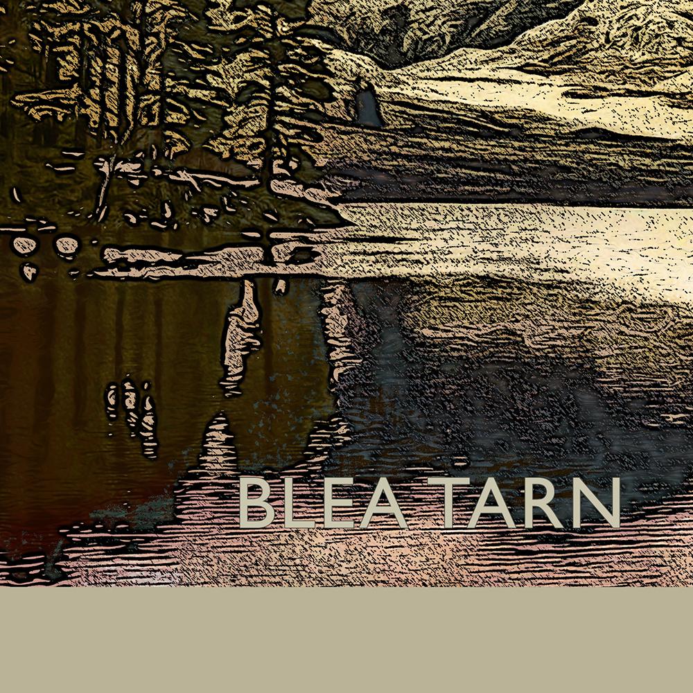 Blea Tarn - Lake District Poster Print. Langdale Valley tarn a tourist favourite
