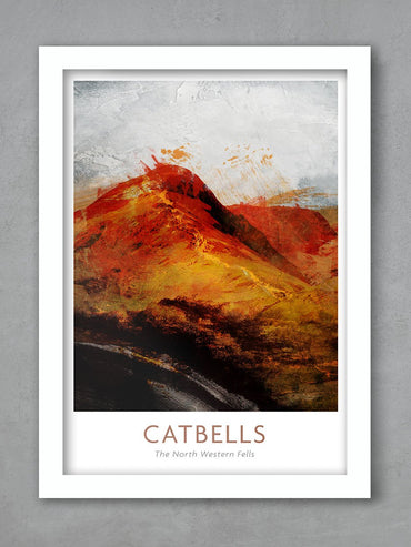 Cat Bells Poster print