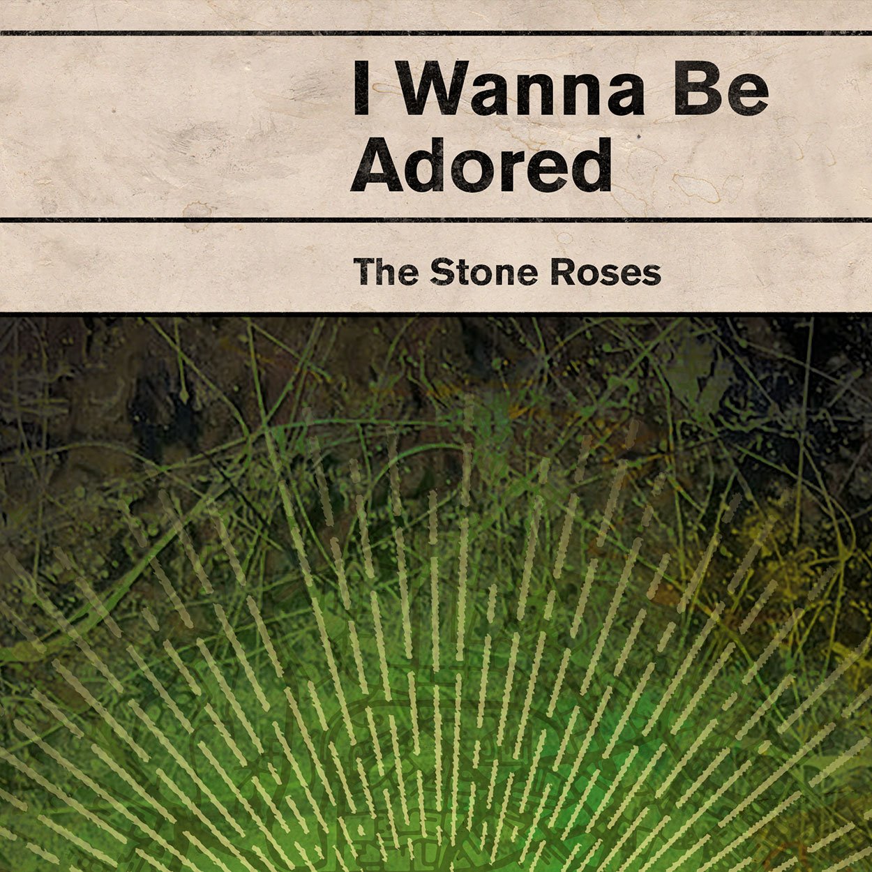 Stone Roses music poster