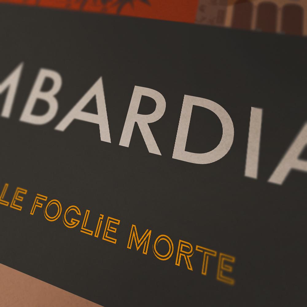Lombardia Cycling Poster print - The Monuments. The great Autumnal classic. Lombardia remains one of the great challenges for the climbers. The poster design reflects a leaf taken from the race's nickname 'The race of the falling leaves'. Also featured is a quote from Lombardia winner Dan Martin. One of a series of 5 which includes Milano-Sanremo, Tour of Flanders, Paris-Roubaix and Liege-Bastogne-Liege.