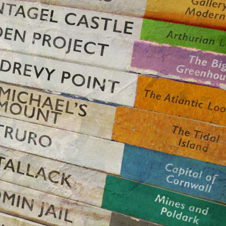 Cornwall poster including cornish language