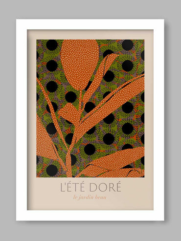 Botanical Poster L'Été Doré - Botanical Print