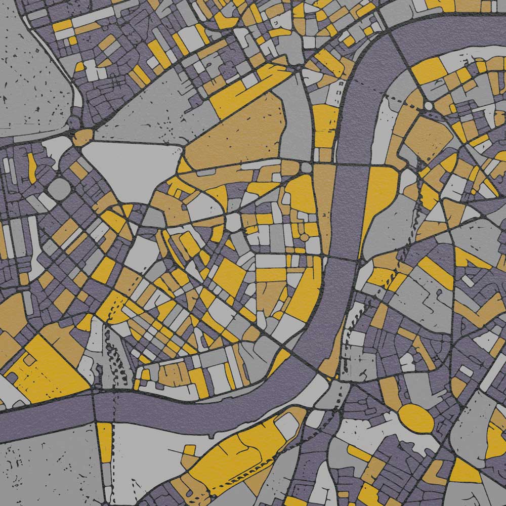 London map print