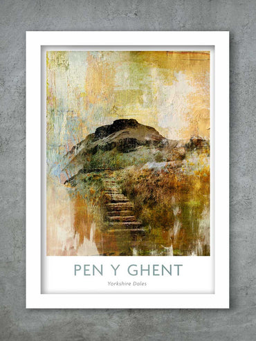 Pen Y Ghent - Abstract Poster print Posters The Northern Line