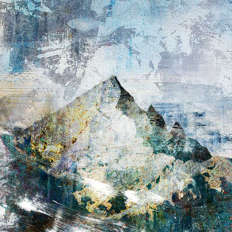 sugar nan poster Isle of Skye. Cuillin mountains and a Munro