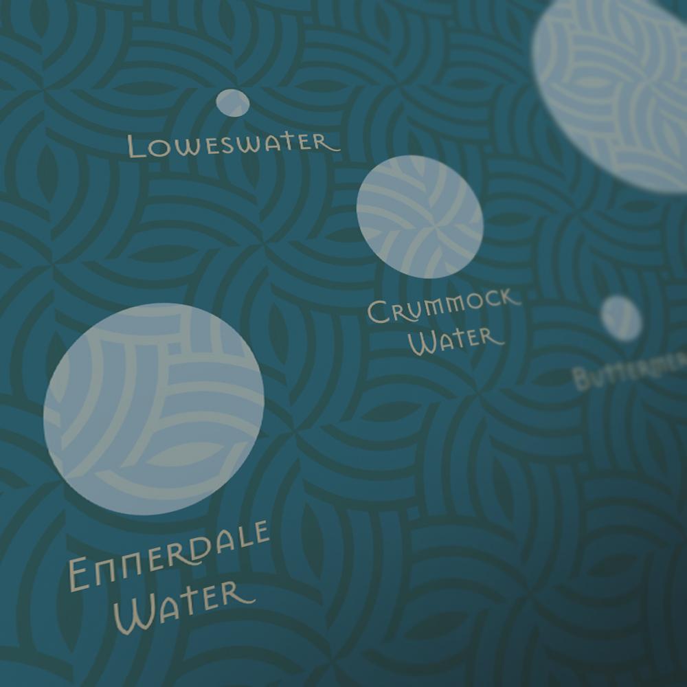 The Lakes - Lake District Print Posters The Northern Line