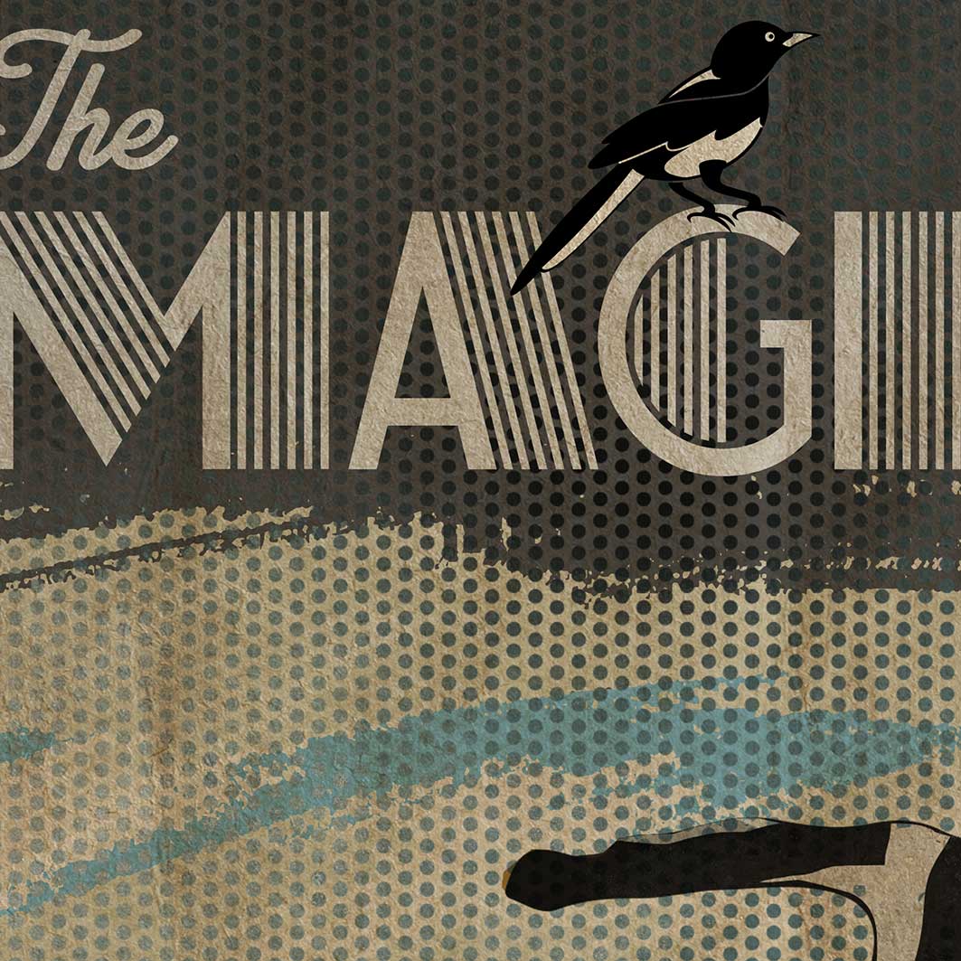 Newcastle football poster retro style