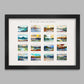 16 Lakes - Lake District Poster print