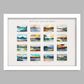 16 Lakes - Lake District Poster print
