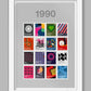 1990 - Music Poster Print