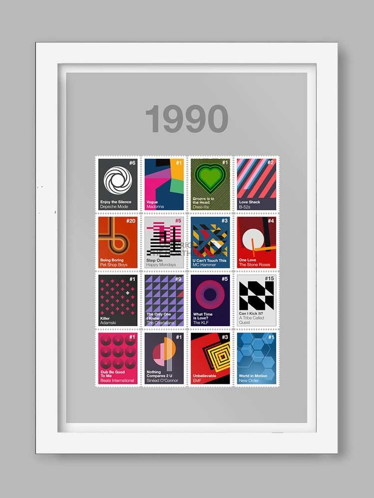 1990 - Music Print