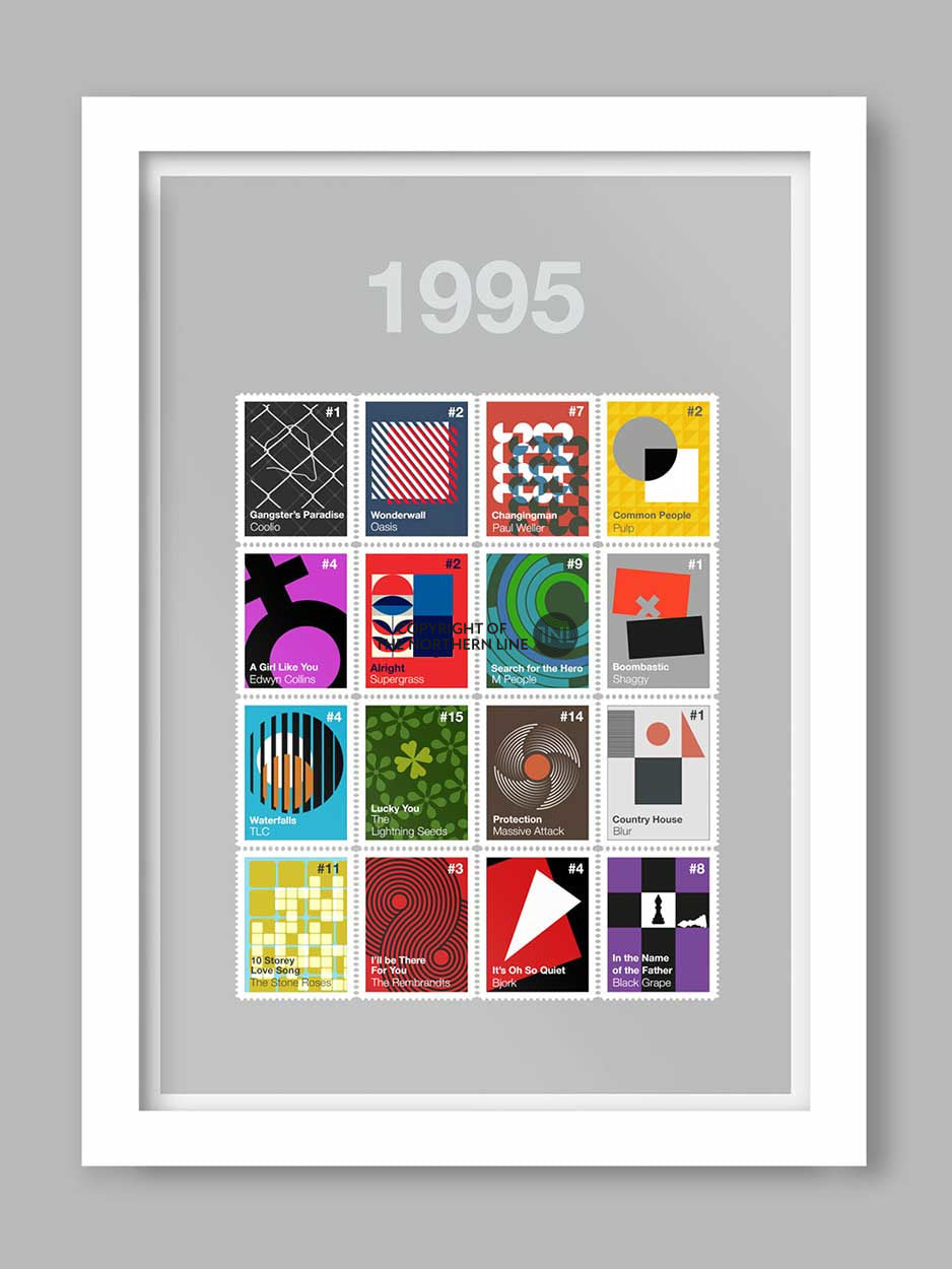 1995 - Music Print