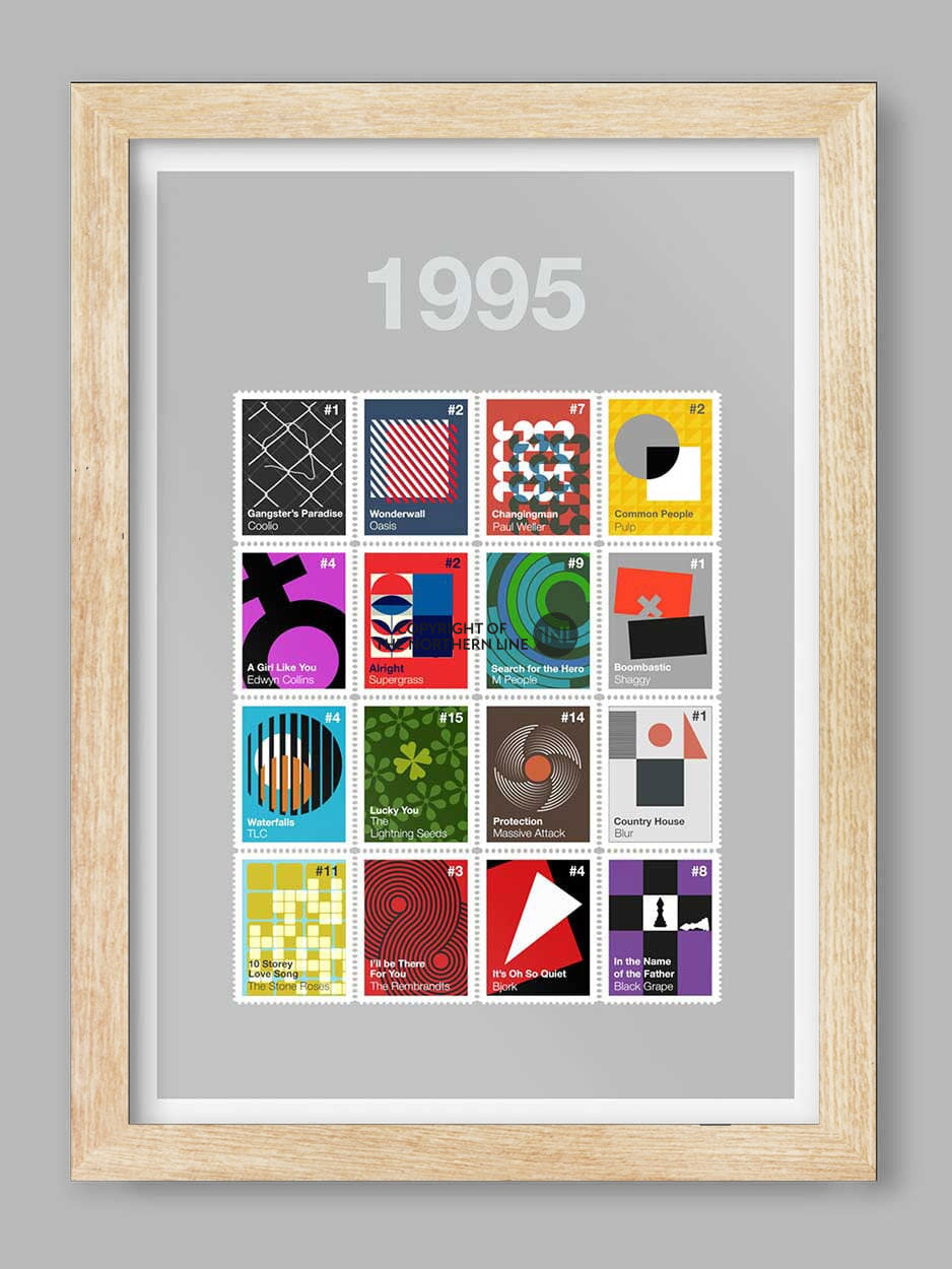 1995 - Music Print