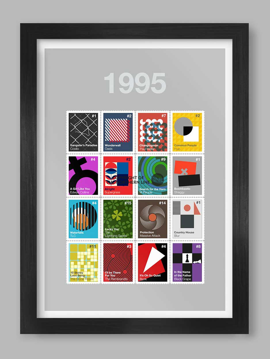 1995 - Music Print