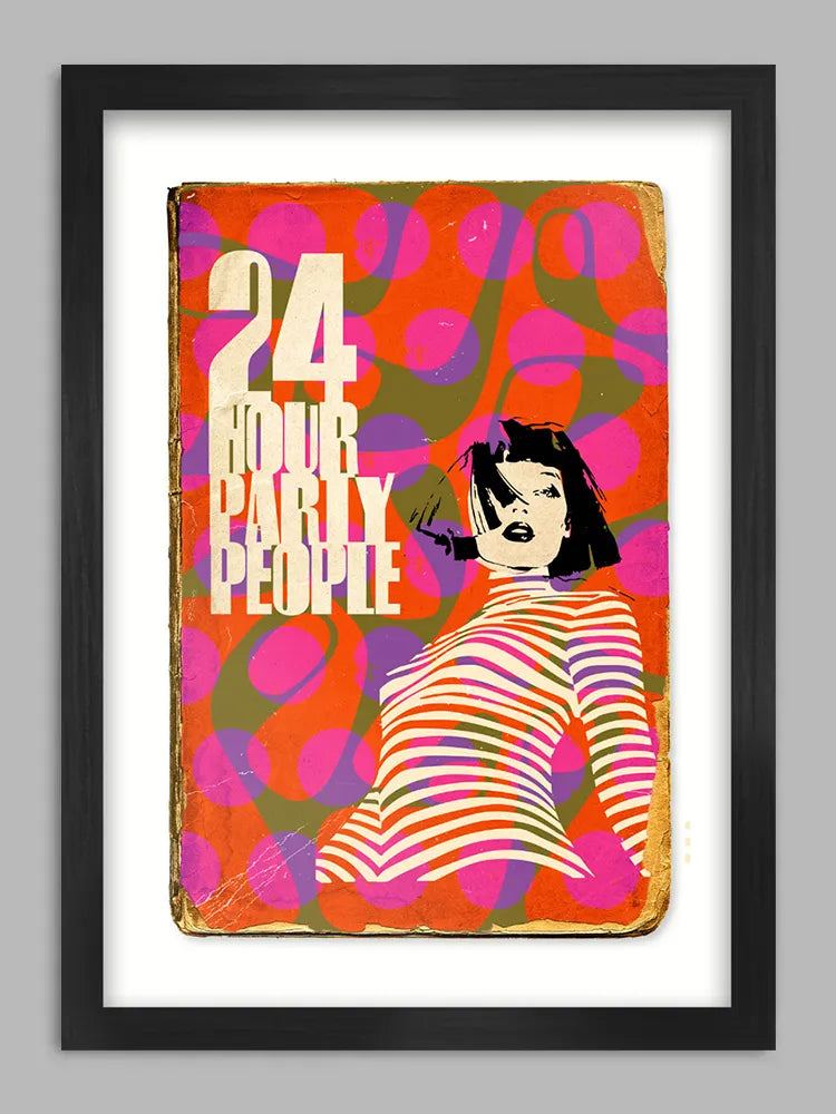 24 Hour Party People - Music Print